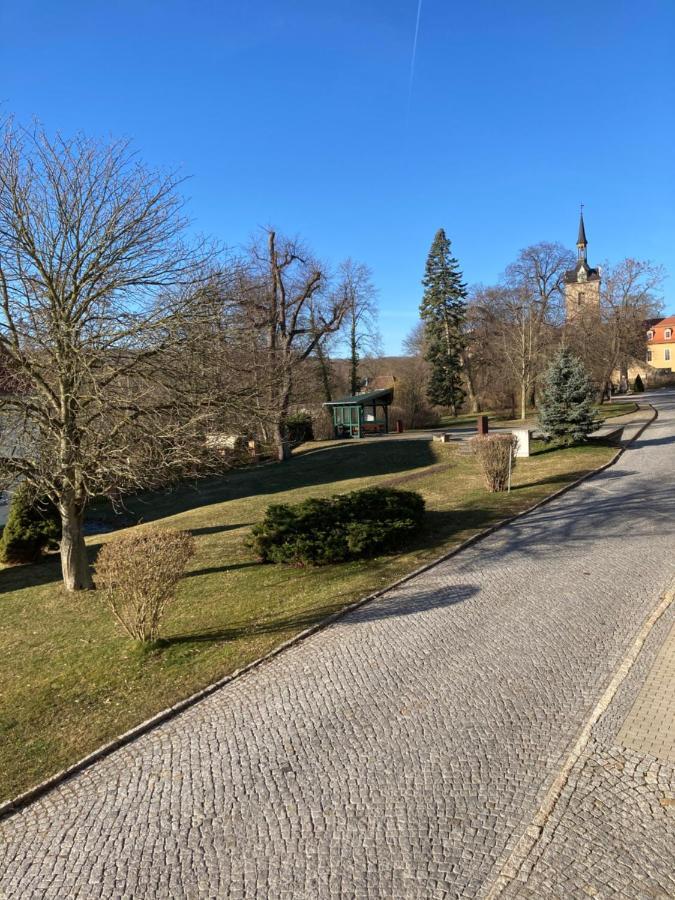 Ferienwohnung Am Schlosspark Ettersburg Bei Weimar エクステリア 写真
